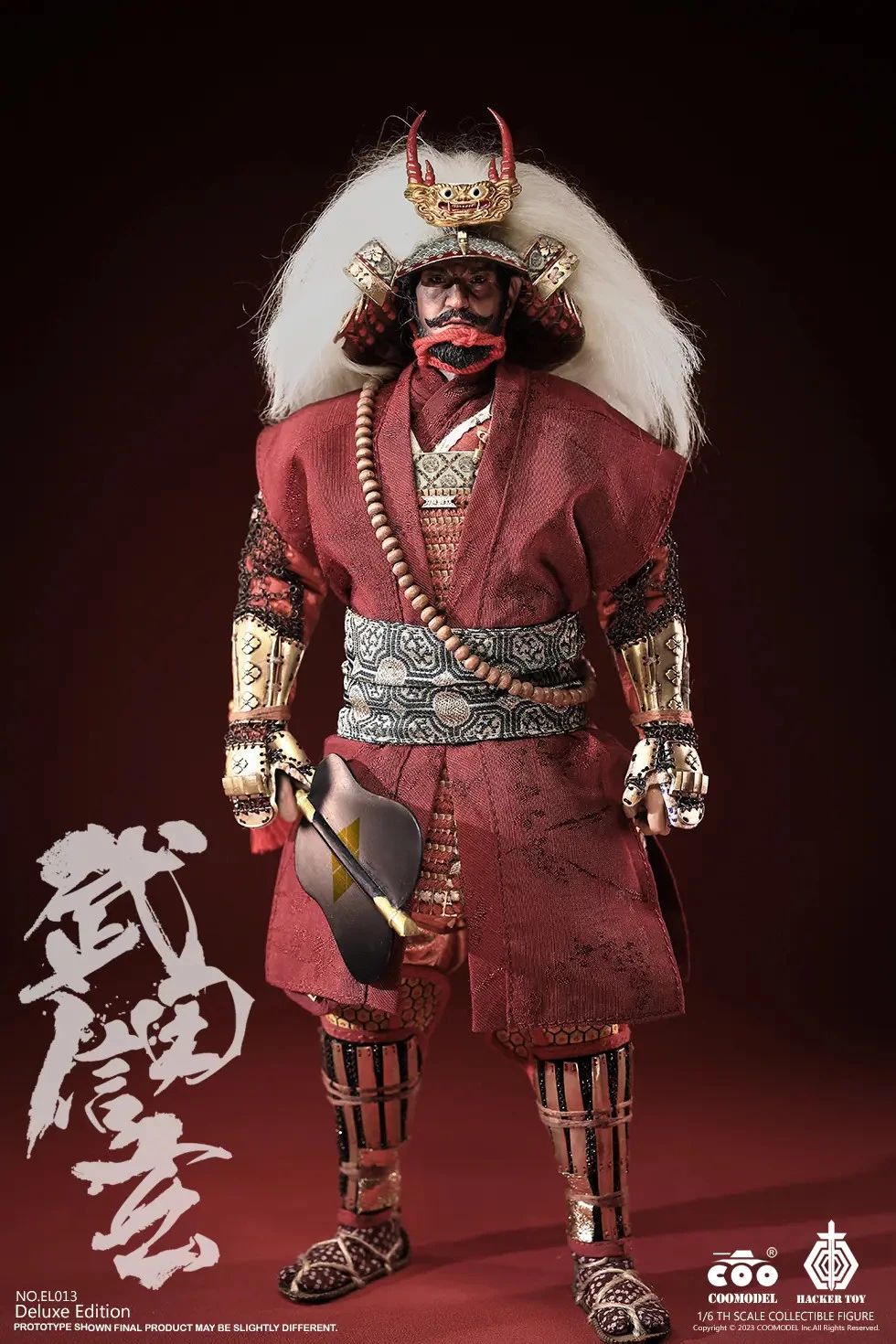 COOModel Empires Series - Takeda Shingen The Tiger Of Kai (Exclusive Copper Version) 1/6 Scale Action Figure EL013 18 COOModel Empires Series - Takeda Shingen The Tiger Of Kai (Exclusive Copper Version) 1/6 Scale Action Figure EL013 - Image 16