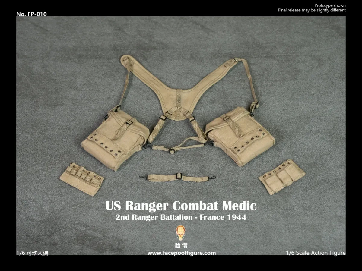 Facepool WWII US Ranger Combat Medic – France 1944 1/6 Scale Action Figure FP-010 20 Facepool WWII US Ranger Combat Medic – France 1944 1/6 Scale Action Figure FP-010 - Image 18