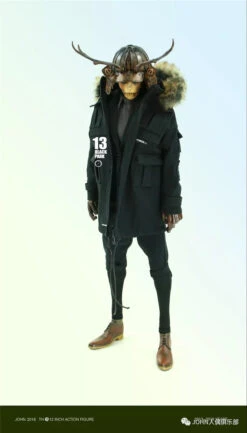 BLACK 13 PARK - BLACK LABORARY SERIES 5TH ANNIVERSARY SUPER SPECIAL - WHITE LONGHORN REINDEER 1/6 SCALE ACTION FIGURE SET -US Model Figures Sales 2024 0r9n 41633.1548804562