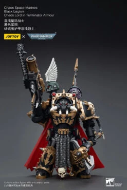 Joy Toy Warhammer 40K Chaos Space Marines Black Legion Chaos Lord In Terminator Armor 1/18 Scale Action Figure -US Model Figures Sales 2024 1 234 13144.1687309188
