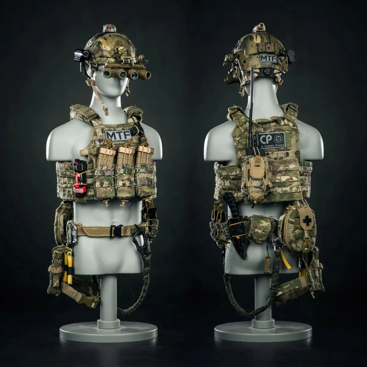 VeryCool MTF Alpha-9 Female Team Member 1/6 Scale Action Figure VCF-2063 10 VeryCool MTF Alpha-9 Female Team Member 1/6 Scale Action Figure VCF-2063 - Image 8