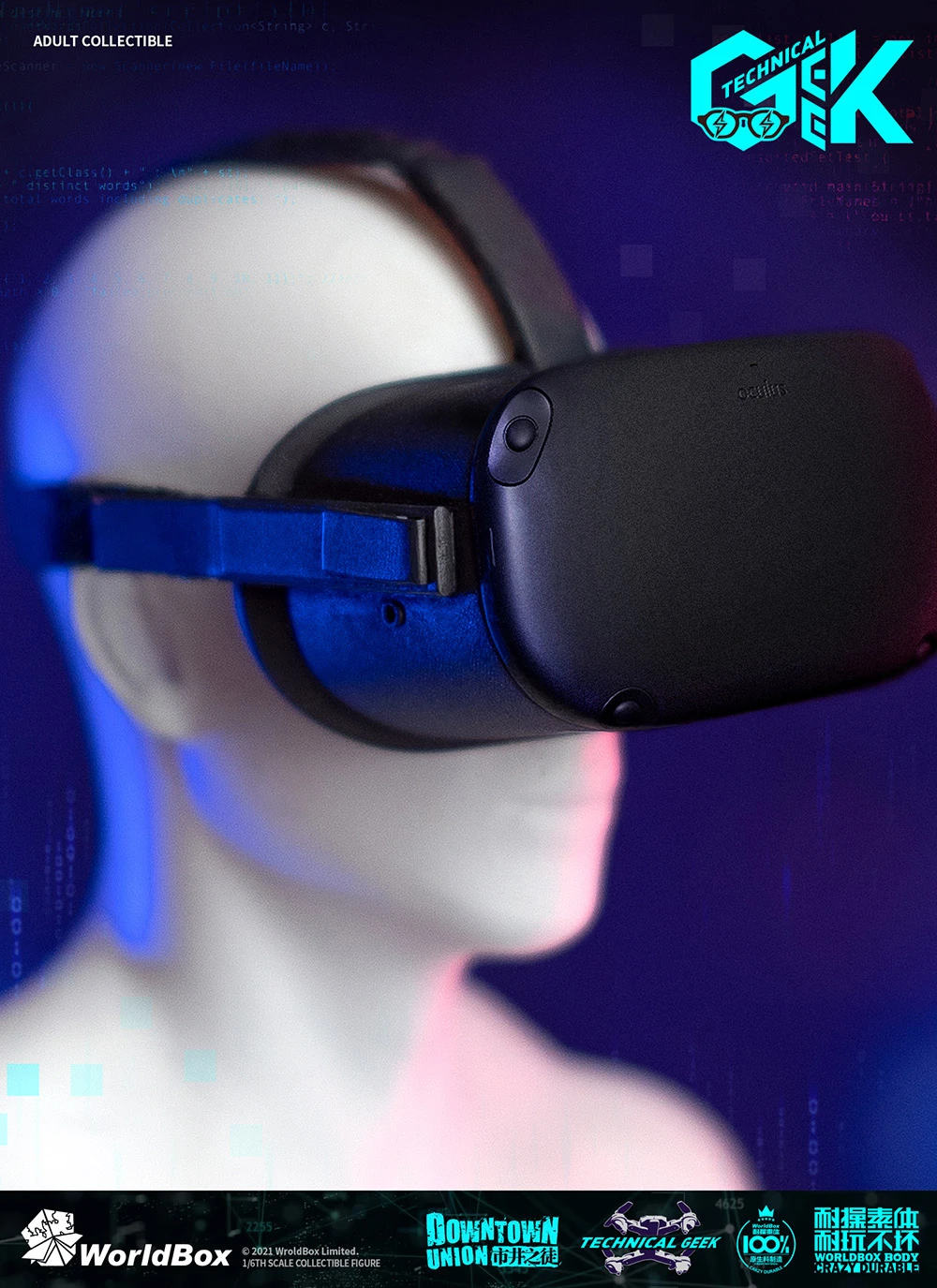 WORLDBOX TECHNICAL GEEK 1/6 SCALE ACTION FIGURE AT035 22 WORLDBOX TECHNICAL GEEK 1/6 SCALE ACTION FIGURE AT035 - Image 20