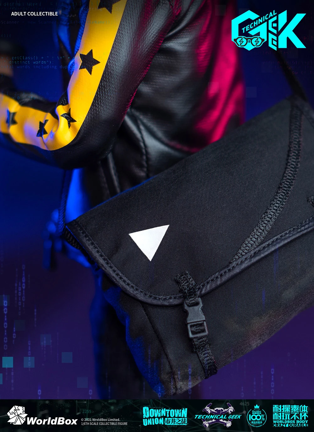 WORLDBOX TECHNICAL GEEK 1/6 SCALE ACTION FIGURE AT035 20 WORLDBOX TECHNICAL GEEK 1/6 SCALE ACTION FIGURE AT035 - Image 18