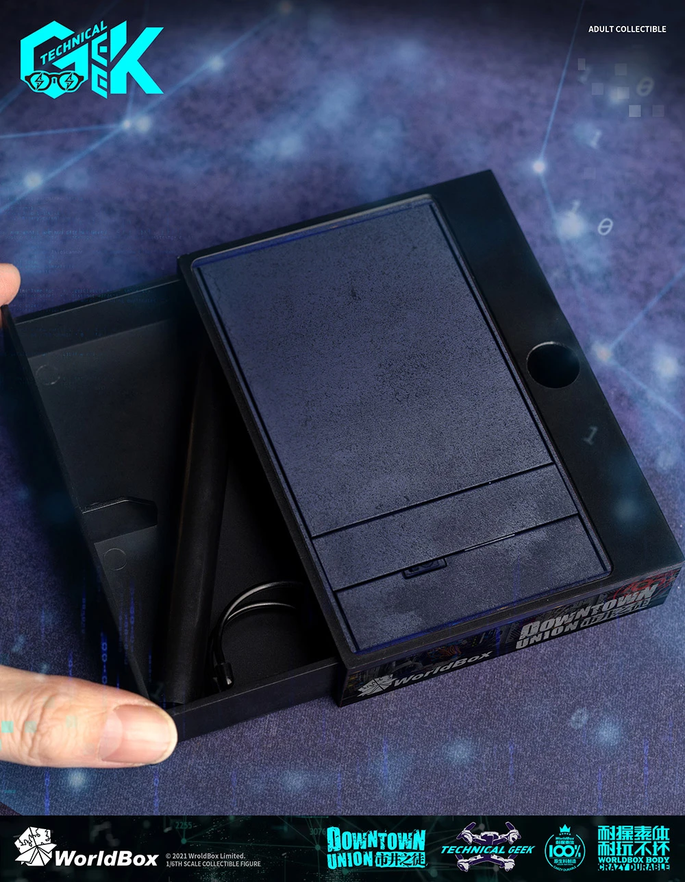 WORLDBOX TECHNICAL GEEK 1/6 SCALE ACTION FIGURE AT035 21 WORLDBOX TECHNICAL GEEK 1/6 SCALE ACTION FIGURE AT035 - Image 19