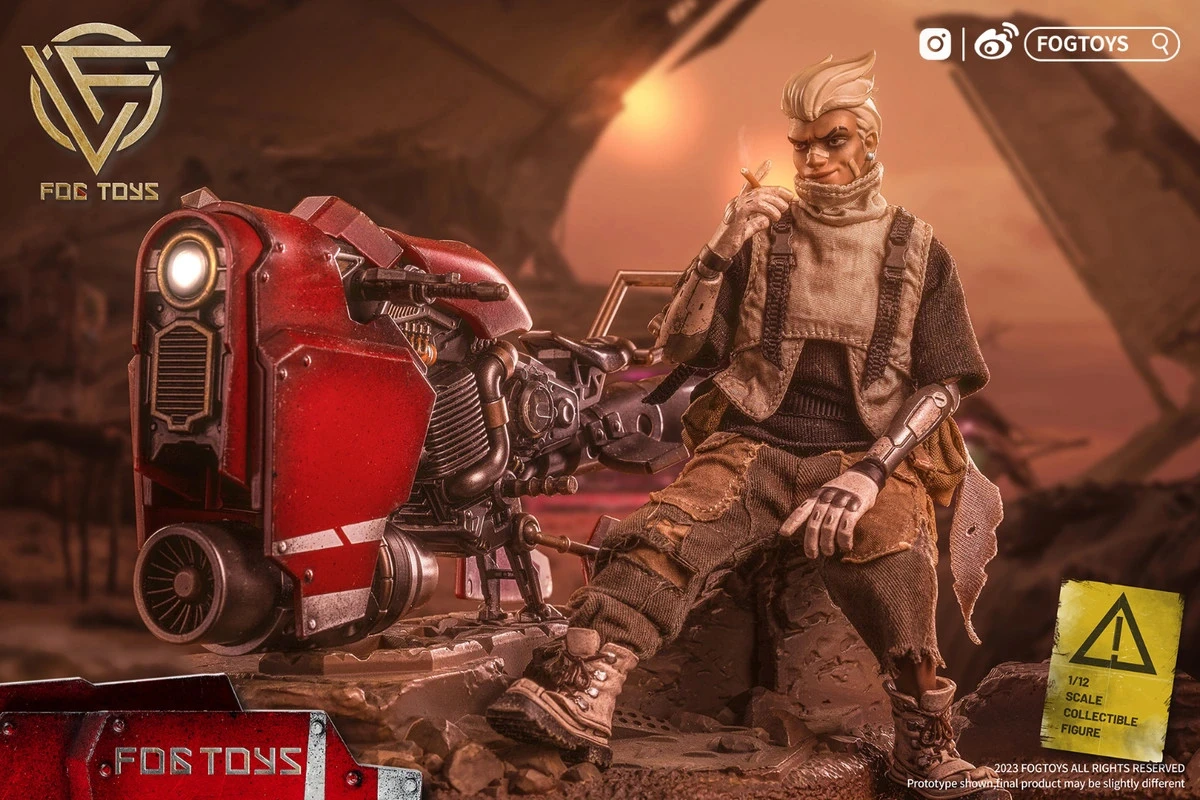 FOGTOYS Fantasy 26 Series - "A" 1/12 Scale Action Figure Set NO.EA01 7 FOGTOYS Fantasy 26 Series - "A" 1/12 Scale Action Figure Set NO.EA01 - Image 5