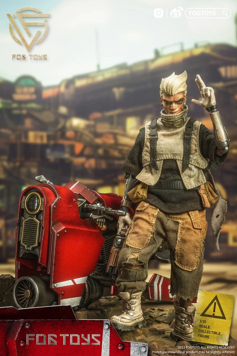 FOGTOYS Fantasy 26 Series - "A" 1/12 Scale Action Figure Set NO.EA01 15 FOGTOYS Fantasy 26 Series - "A" 1/12 Scale Action Figure Set NO.EA01 - Image 13