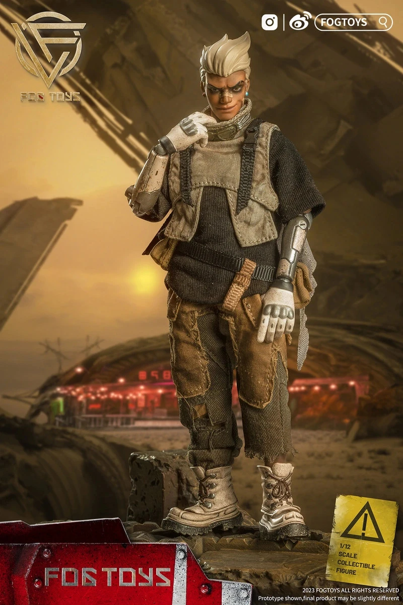 FOGTOYS Fantasy 26 Series - "A" 1/12 Scale Action Figure Set NO.EA01 13 FOGTOYS Fantasy 26 Series - "A" 1/12 Scale Action Figure Set NO.EA01 - Image 11