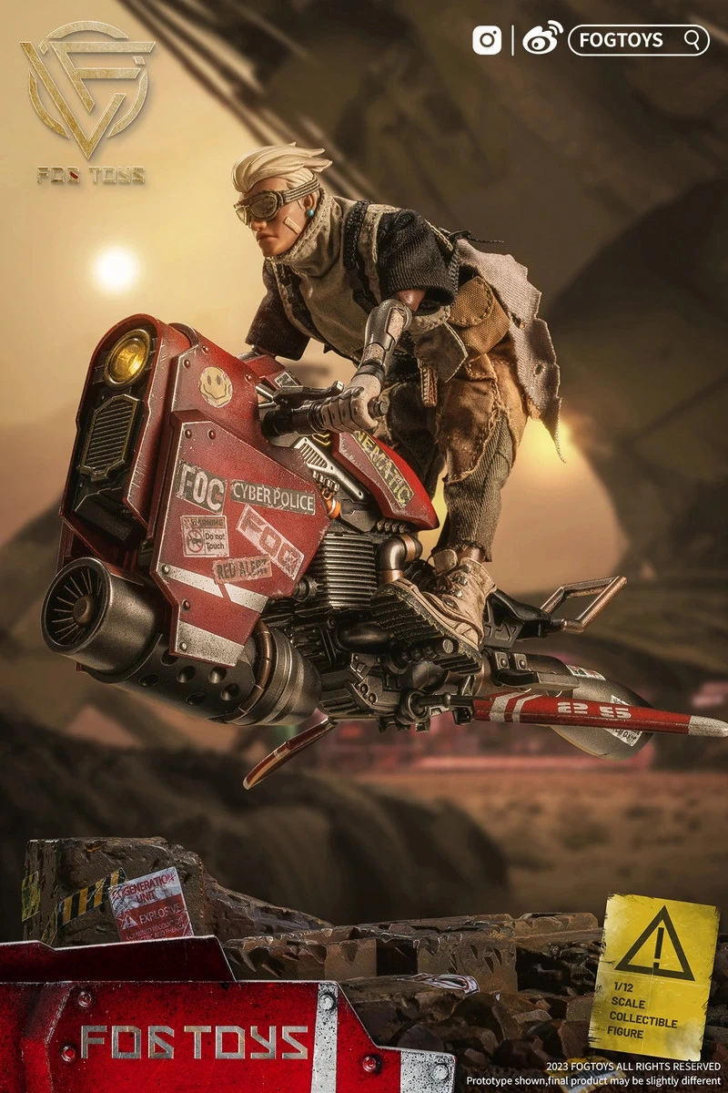 FOGTOYS Fantasy 26 Series - "A" 1/12 Scale Action Figure Set NO.EA01 11 FOGTOYS Fantasy 26 Series - "A" 1/12 Scale Action Figure Set NO.EA01 - Image 9