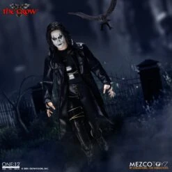 MEZCO TOYS ONE:12 COLLECTIVE THE CROW 1/12 SCALE ACTION FIGURE -US Model Figures Sales 2024 11821 35323.1630614714