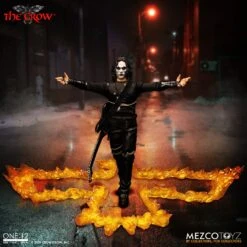 MEZCO TOYS ONE:12 COLLECTIVE THE CROW 1/12 SCALE ACTION FIGURE -US Model Figures Sales 2024 11826 98668.1630614715