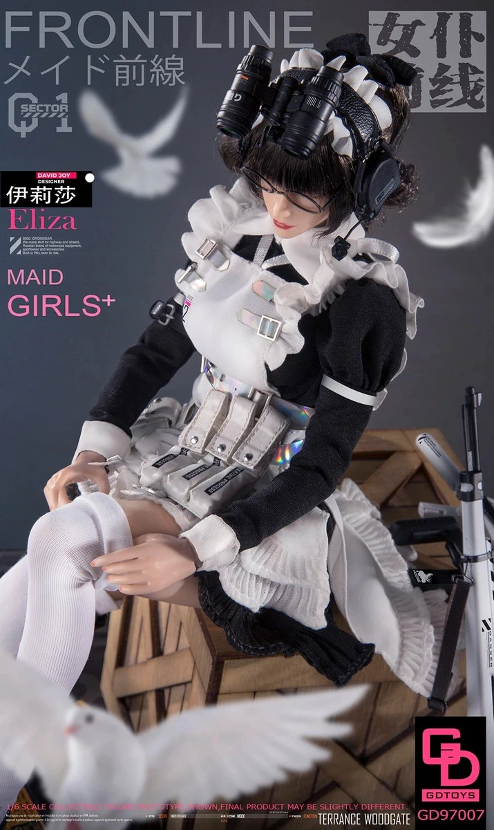 GDToys Maid Girls Frontline - Eliza 1/6 Scale Action Figure GD97007 20 GDToys Maid Girls Frontline - Eliza 1/6 Scale Action Figure GD97007 - Image 18