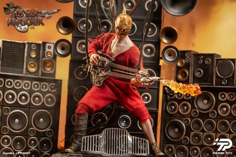 Premier Toys Guitar Warrior 1/6 Scale Action Figure Set Deluxe Version PT-0007A 11 Premier Toys Guitar Warrior 1/6 Scale Action Figure Set Deluxe Version PT-0007A - Image 9