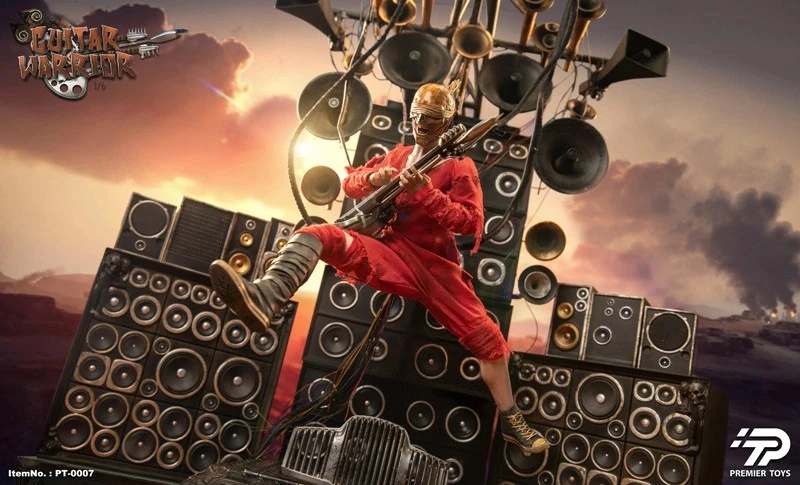 Premier Toys Guitar Warrior 1/6 Scale Action Figure Set Deluxe Version PT-0007A 17 Premier Toys Guitar Warrior 1/6 Scale Action Figure Set Deluxe Version PT-0007A - Image 15