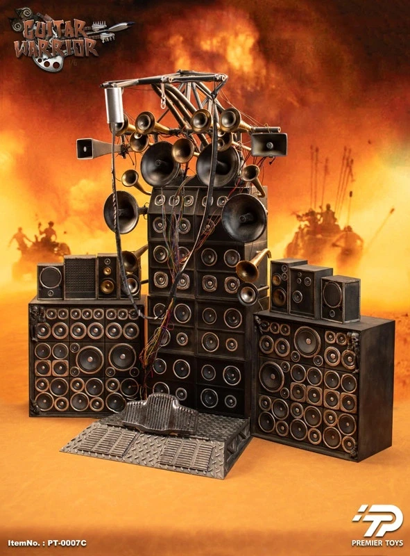 Premier Toys Guitar Warrior 1/6 Scale Stacked Speaker Set PT-0007C 7 Premier Toys Guitar Warrior 1/6 Scale Stacked Speaker Set PT-0007C - Image 5