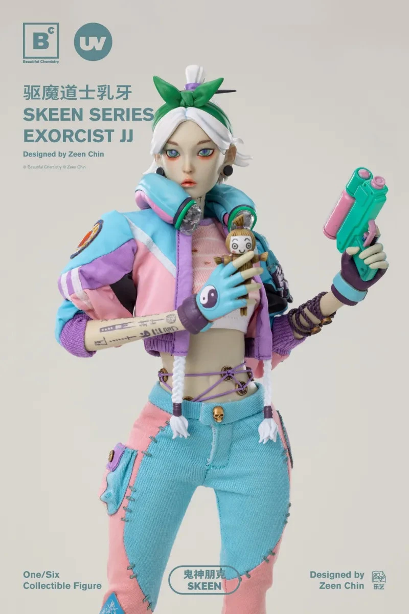 Beautiful Chemistry X Zeen Chin Skeen Series Exorcist JJ 1/6 Scale Action Figure UV202220 9 Beautiful Chemistry X Zeen Chin Skeen Series Exorcist JJ 1/6 Scale Action Figure UV202220 - Image 7