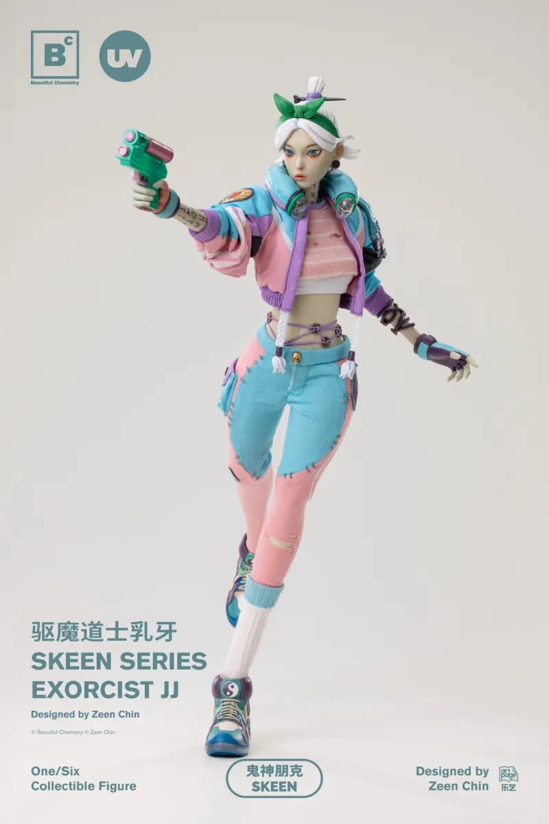Beautiful Chemistry X Zeen Chin Skeen Series Exorcist JJ 1/6 Scale Action Figure UV202220 10 Beautiful Chemistry X Zeen Chin Skeen Series Exorcist JJ 1/6 Scale Action Figure UV202220 - Image 8