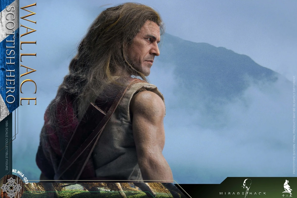 MIRAGE HACK & TWELVE O'CLOCK SCOTTISH HERO WALLACE 1/6 SCALE ACTION FIGURE MHA-003 8 MIRAGE HACK & TWELVE O'CLOCK SCOTTISH HERO WALLACE 1/6 SCALE ACTION FIGURE MHA-003 - Image 6