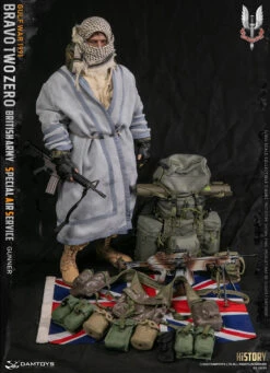 DAMTOYS "Bravo Two Zero" British Army Special Air Service (SAS) Gunner Gulf War 1991 1/6 Scale Action Figure 78099 -US Model Figures Sales 2024 143407gjpssjllyse5ec00 05035.1687940753