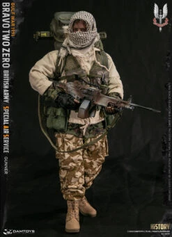 DAMTOYS "Bravo Two Zero" British Army Special Air Service (SAS) Gunner Gulf War 1991 1/6 Scale Action Figure 78099 -US Model Figures Sales 2024 143608i7zuxru85ugno8r8 09615.1687940767