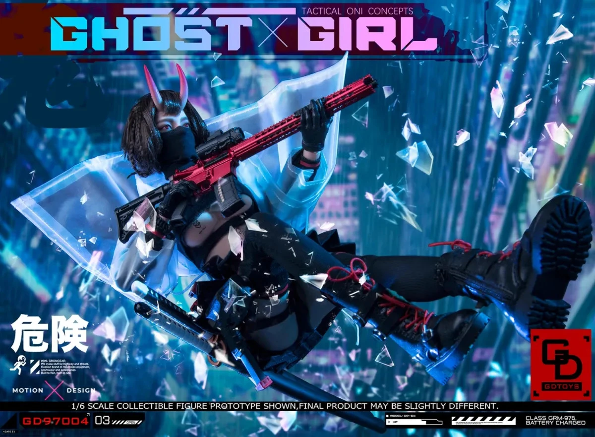 GDToys Ghost Girl 1/6 Scale Action Figure GD97004 8 GDToys Ghost Girl 1/6 Scale Action Figure GD97004 - Image 6