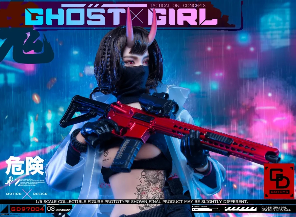 GDToys Ghost Girl 1/6 Scale Action Figure GD97004 14 GDToys Ghost Girl 1/6 Scale Action Figure GD97004 - Image 12