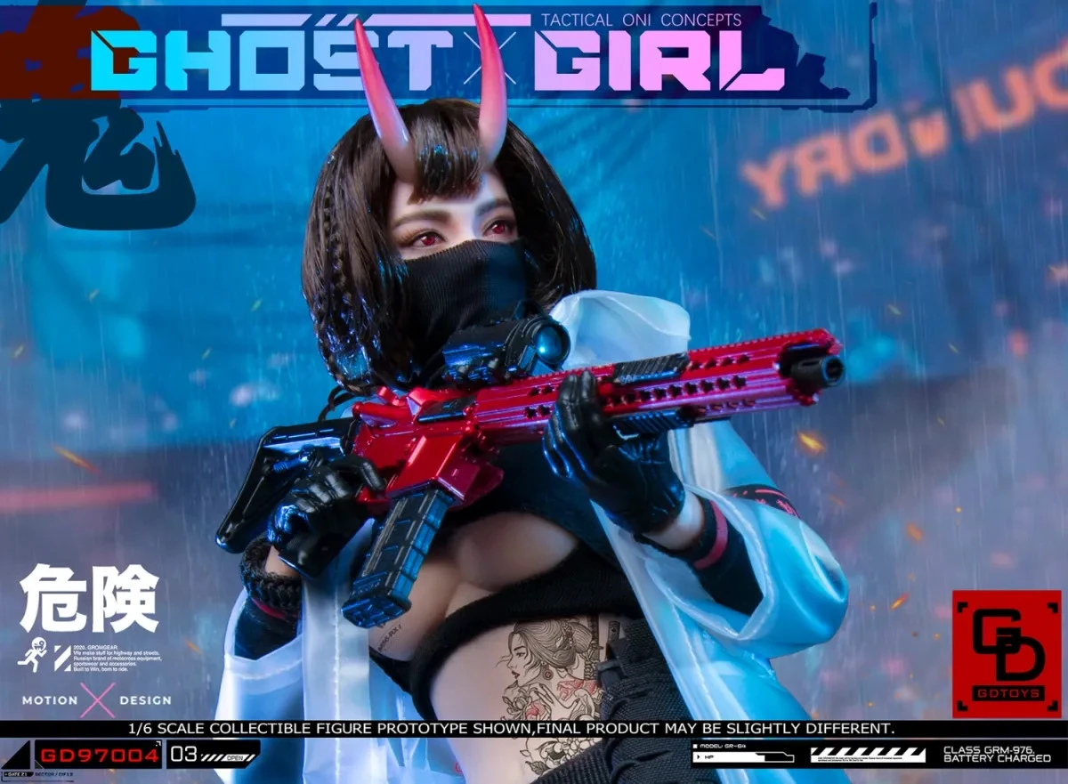 GDToys Ghost Girl 1/6 Scale Action Figure GD97004 11 GDToys Ghost Girl 1/6 Scale Action Figure GD97004 - Image 9