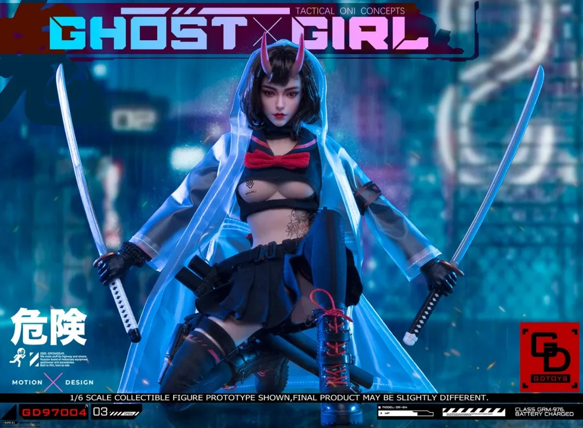 GDToys Ghost Girl 1/6 Scale Action Figure GD97004 16 GDToys Ghost Girl 1/6 Scale Action Figure GD97004 - Image 14