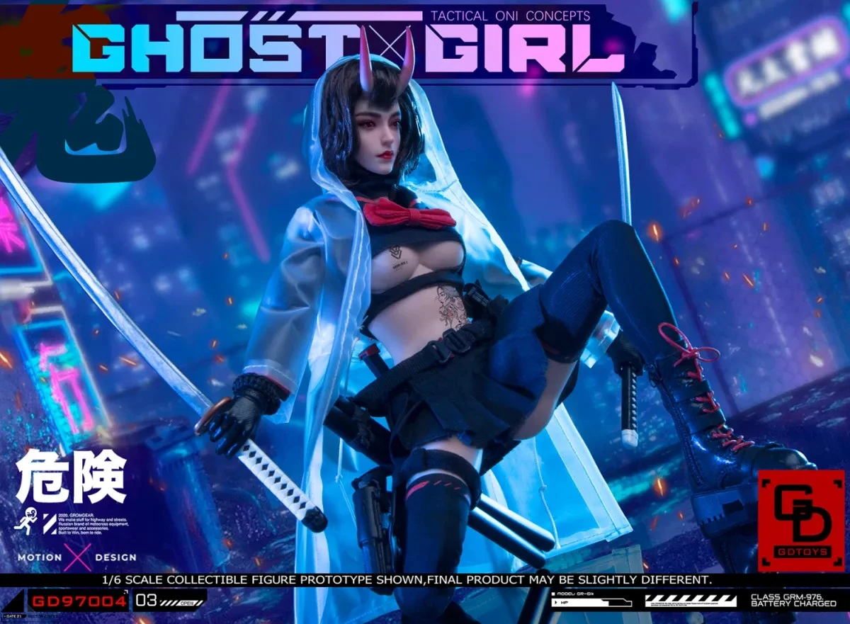 GDToys Ghost Girl 1/6 Scale Action Figure GD97004 17 GDToys Ghost Girl 1/6 Scale Action Figure GD97004 - Image 15