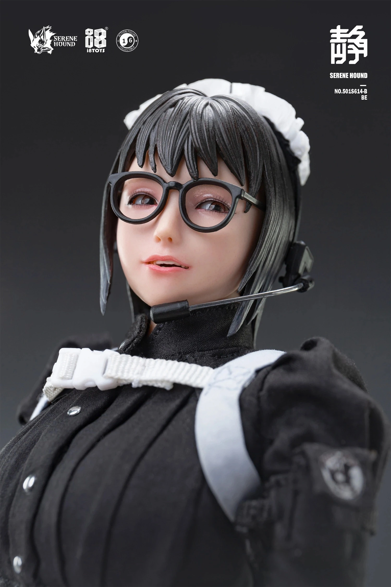 I8TOYS Serene Hound Troop Cerberus Maid Team - Be 1/6 Scale Action Figure 501S614-B 17 I8TOYS Serene Hound Troop Cerberus Maid Team - Be 1/6 Scale Action Figure 501S614-B - Image 16