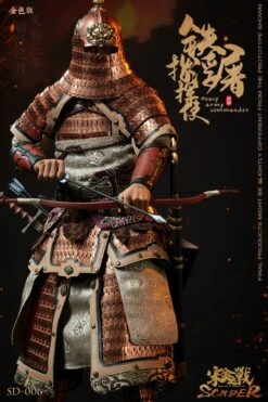SONDER JIN-SONG WARS - HEAVY ARMOR ARMY COMMANDER (IRON PAGODA) OF THE JIN DYNASTY 1/6 SCALE ACTION FIGURE GOLDEN VERSION SD-006 -US Model Figures Sales 2024 154227y2hwkz9x2hp73hp9 34615.1634342986