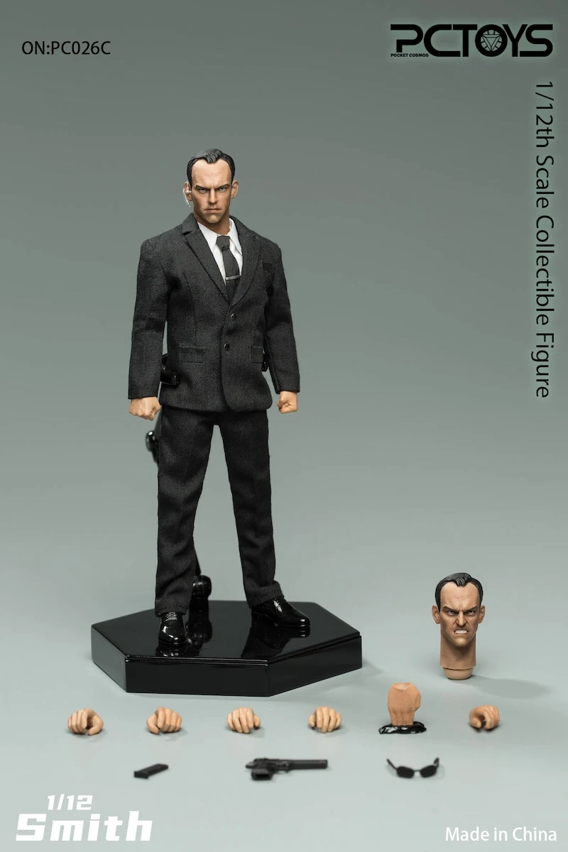 PCToys Smith 1/12 Scale Action Figure Full Set PC026C 14 PCToys Smith 1/12 Scale Action Figure Full Set PC026C - Image 12