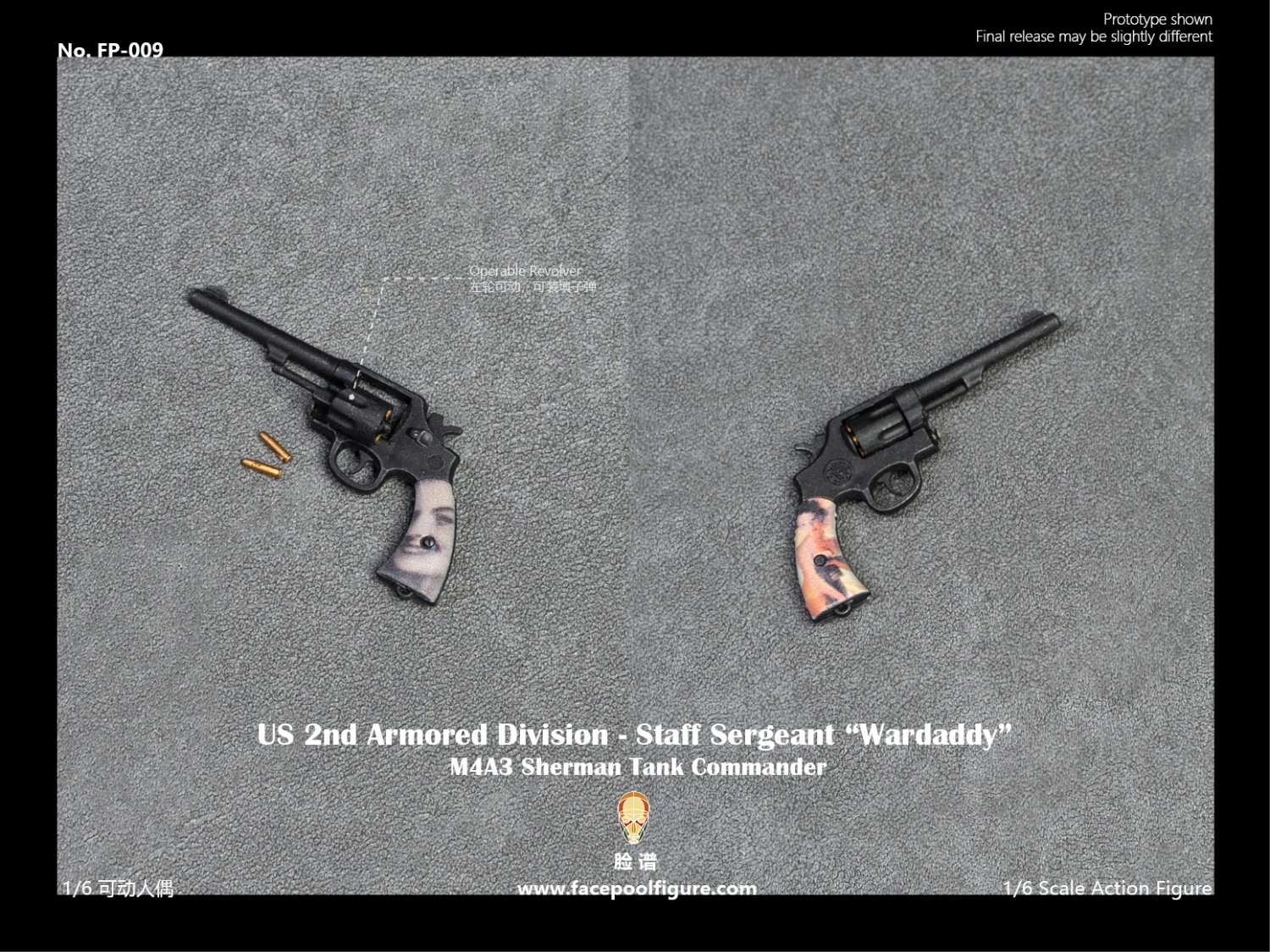 Facepool US Army 2nd Armored Division Staff Sergeant Tank Commander 1/6 Scale Action Figure Standard Edition FP-009A 19 Facepool US Army 2nd Armored Division Staff Sergeant Tank Commander 1/6 Scale Action Figure Standard Edition FP-009A - Image 17