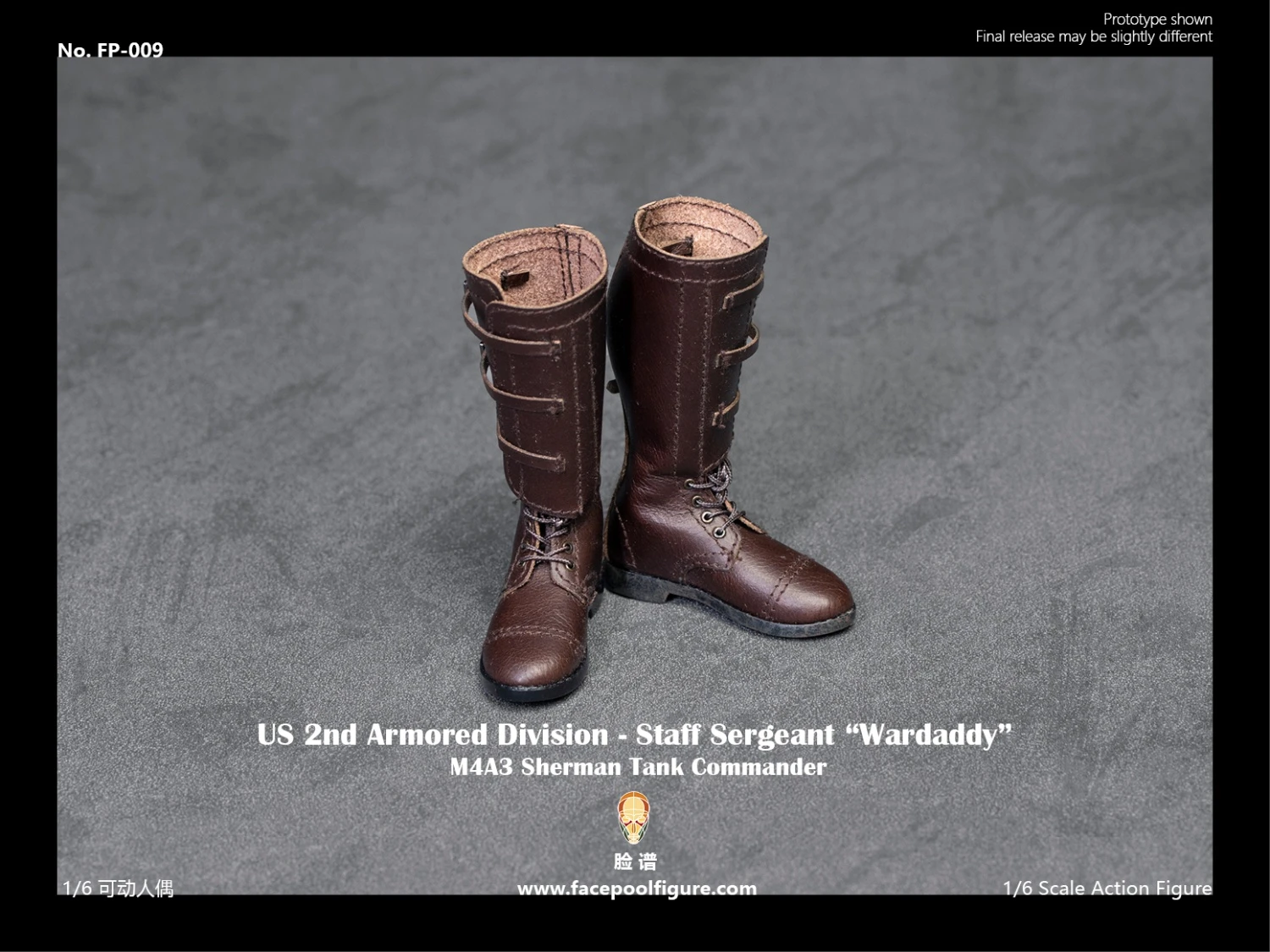 Facepool US Army 2nd Armored Division Staff Sergeant Tank Commander 1/6 Scale Action Figure Standard Edition FP-009A 16 Facepool US Army 2nd Armored Division Staff Sergeant Tank Commander 1/6 Scale Action Figure Standard Edition FP-009A - Image 14