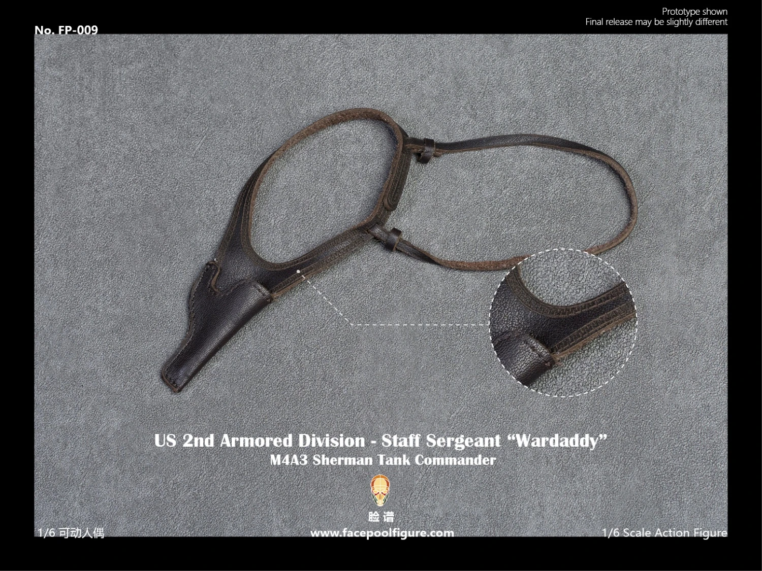 Facepool US Army 2nd Armored Division Staff Sergeant Tank Commander 1/6 Scale Action Figure Standard Edition FP-009A 21 Facepool US Army 2nd Armored Division Staff Sergeant Tank Commander 1/6 Scale Action Figure Standard Edition FP-009A - Image 19