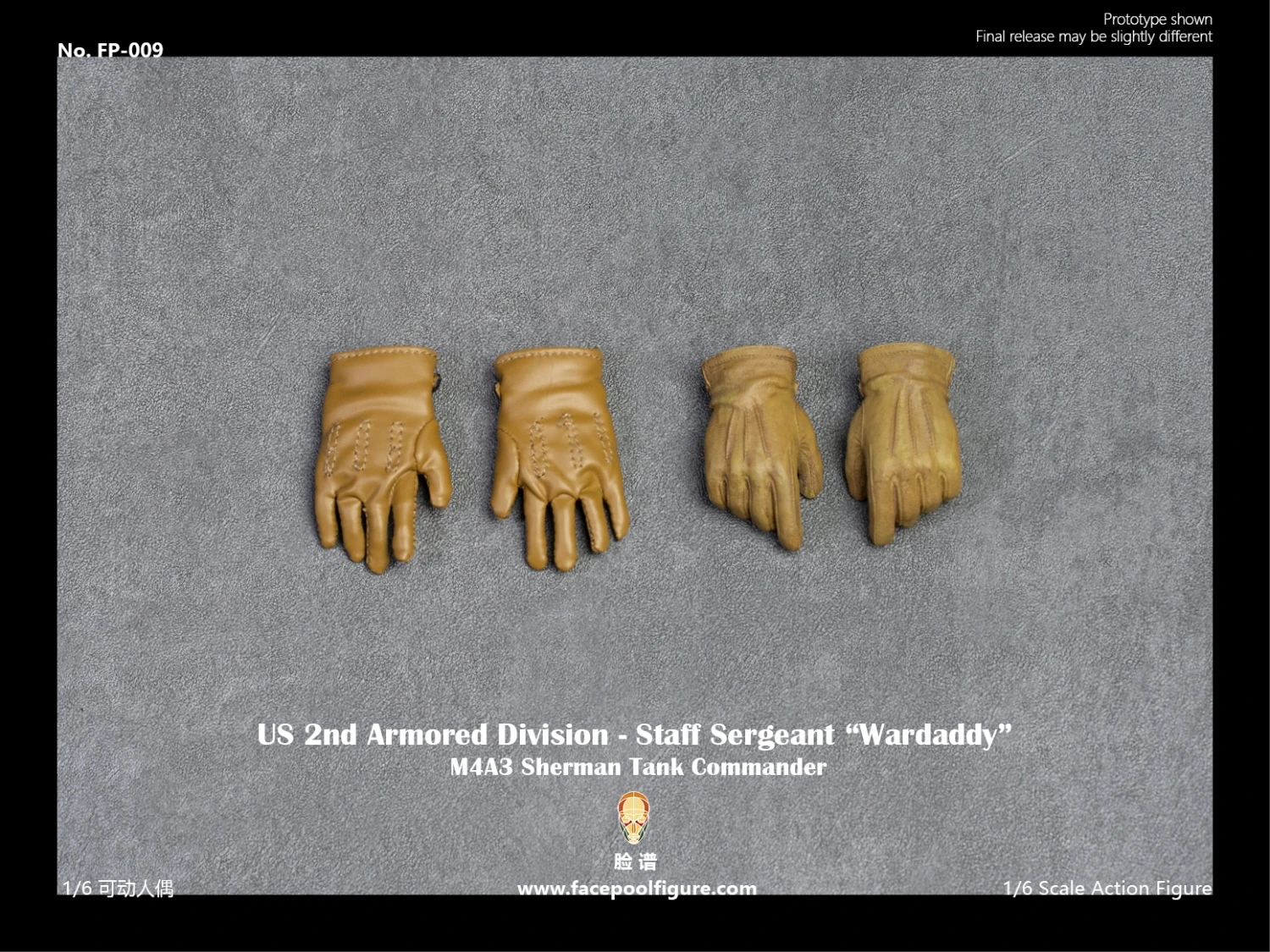 Facepool US Army 2nd Armored Division Staff Sergeant Tank Commander 1/6 Scale Action Figure Standard Edition FP-009A 18 Facepool US Army 2nd Armored Division Staff Sergeant Tank Commander 1/6 Scale Action Figure Standard Edition FP-009A - Image 16
