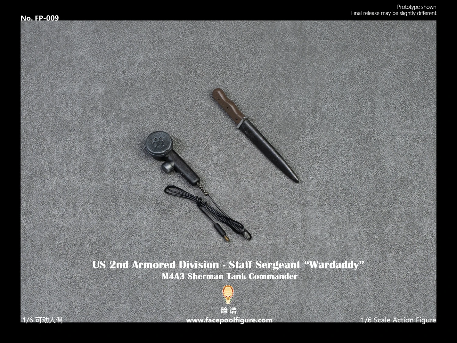 Facepool US Army 2nd Armored Division Staff Sergeant Tank Commander 1/6 Scale Action Figure Standard Edition FP-009A 20 Facepool US Army 2nd Armored Division Staff Sergeant Tank Commander 1/6 Scale Action Figure Standard Edition FP-009A - Image 18