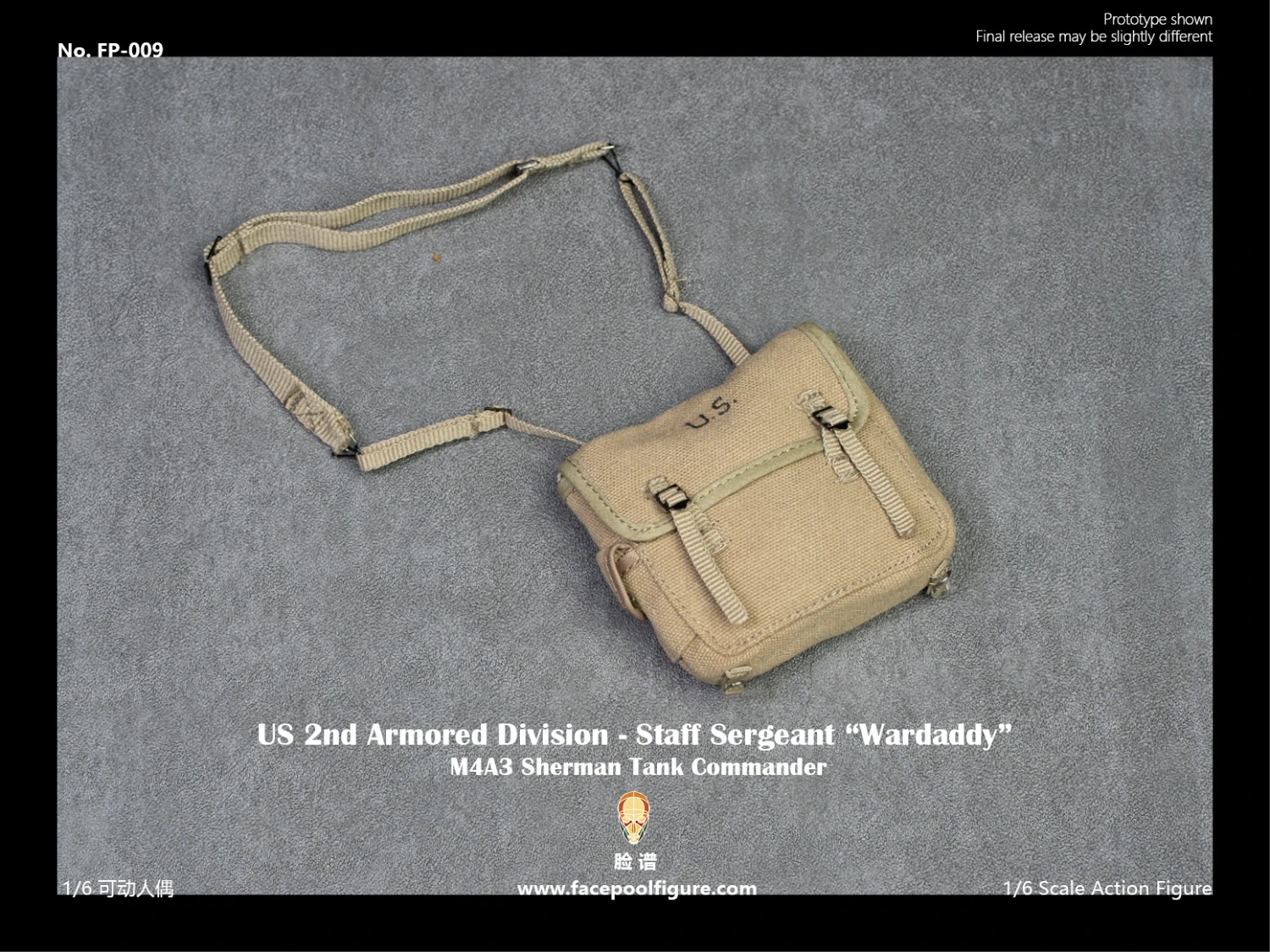 Facepool US Army 2nd Armored Division Staff Sergeant Tank Commander 1/6 Scale Action Figure Standard Edition FP-009A 17 Facepool US Army 2nd Armored Division Staff Sergeant Tank Commander 1/6 Scale Action Figure Standard Edition FP-009A - Image 15