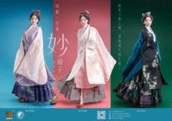 I8TOYS Story About The Ming Dynasty: Lady "Miao" 1/6 Scale Traditional Chinese Hanfu Dress Accessories Set I8-C006 (Three Styles To Choose) -US Model Figures Sales 2024 184559vfxq1ptjrpf0buwx 13300.1676355854