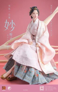 I8TOYS Story About The Ming Dynasty: Lady "Miao" 1/6 Scale Traditional Chinese Hanfu Dress Accessories Set I8-C006 (Three Styles To Choose) -US Model Figures Sales 2024 184607u7du4mo4ip8wppoi 87064.1676355865