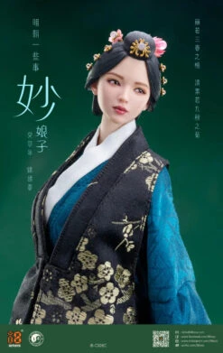 I8TOYS Story About The Ming Dynasty: Lady "Miao" 1/6 Scale Traditional Chinese Hanfu Dress Accessories Set I8-C006 (Three Styles To Choose) -US Model Figures Sales 2024 184611xj08413jqo4qzzq6 97850.1676355868