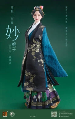 I8TOYS Story About The Ming Dynasty: Lady "Miao" 1/6 Scale Traditional Chinese Hanfu Dress Accessories Set I8-C006 (Three Styles To Choose) -US Model Figures Sales 2024 184612vbdffktx1btwzi1b 74682.1676355869