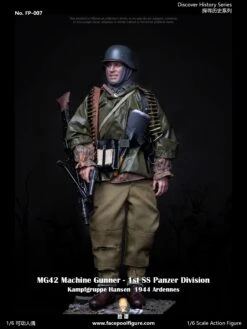 FACEPOOL FIGURE DISCOVER HISTORY SERIES - WWII GERMAN MG42 MACHINE GUNNER AT ARDENNES 1/6 SCALE ACTION FIGURE SPECIAL EDITION FP-007B -US Model Figures Sales 2024 184846i7q7s87y9bdsyv7d 39667.1635911389