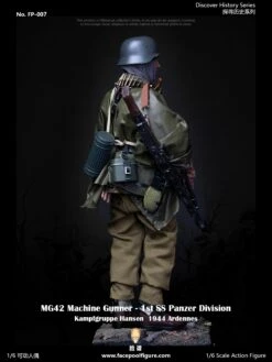 FACEPOOL FIGURE DISCOVER HISTORY SERIES - WWII GERMAN MG42 MACHINE GUNNER AT ARDENNES 1/6 SCALE ACTION FIGURE SPECIAL EDITION FP-007B -US Model Figures Sales 2024 184853bonefck4xfbgjczc 51042.1635911389