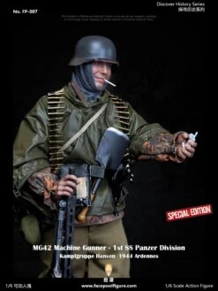 FACEPOOL FIGURE DISCOVER HISTORY SERIES - WWII GERMAN MG42 MACHINE GUNNER AT ARDENNES 1/6 SCALE ACTION FIGURE SPECIAL EDITION FP-007B -US Model Figures Sales 2024 184928zmd5sa4z3amymkmw 19394.1635912205