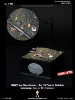 FACEPOOL FIGURE DISCOVER HISTORY SERIES - WWII GERMAN MG42 MACHINE GUNNER AT ARDENNES 1/6 SCALE ACTION FIGURE SPECIAL EDITION FP-007B -US Model Figures Sales 2024 184934yd8185ik5ro57joz 52082.1635912206