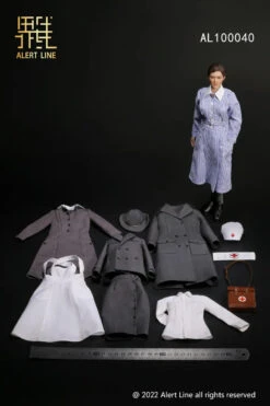 Alert Line WWII German Nurse 1/6 Scale Action Figure AL100040 -US Model Figures Sales 2024 194354l2nzfnfidiig6gh9 65810.1663799916