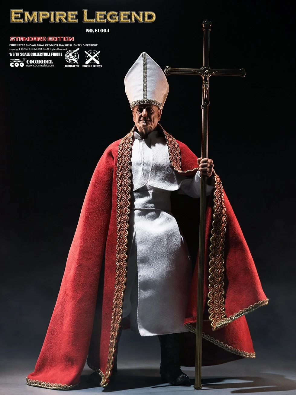 COOModel Legends Of Empires: Holy War High Priest 1/6 Scale Action Figure Standard Edition EL004 7 COOModel Legends Of Empires: Holy War High Priest 1/6 Scale Action Figure Standard Edition EL004 - Image 5