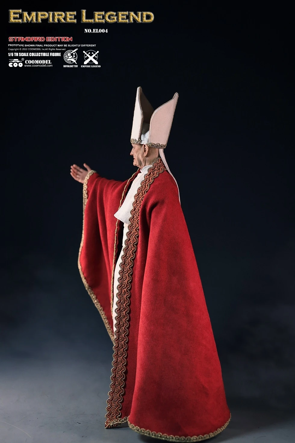 COOModel Legends Of Empires: Holy War High Priest 1/6 Scale Action Figure Standard Edition EL004 6 COOModel Legends Of Empires: Holy War High Priest 1/6 Scale Action Figure Standard Edition EL004 - Image 4