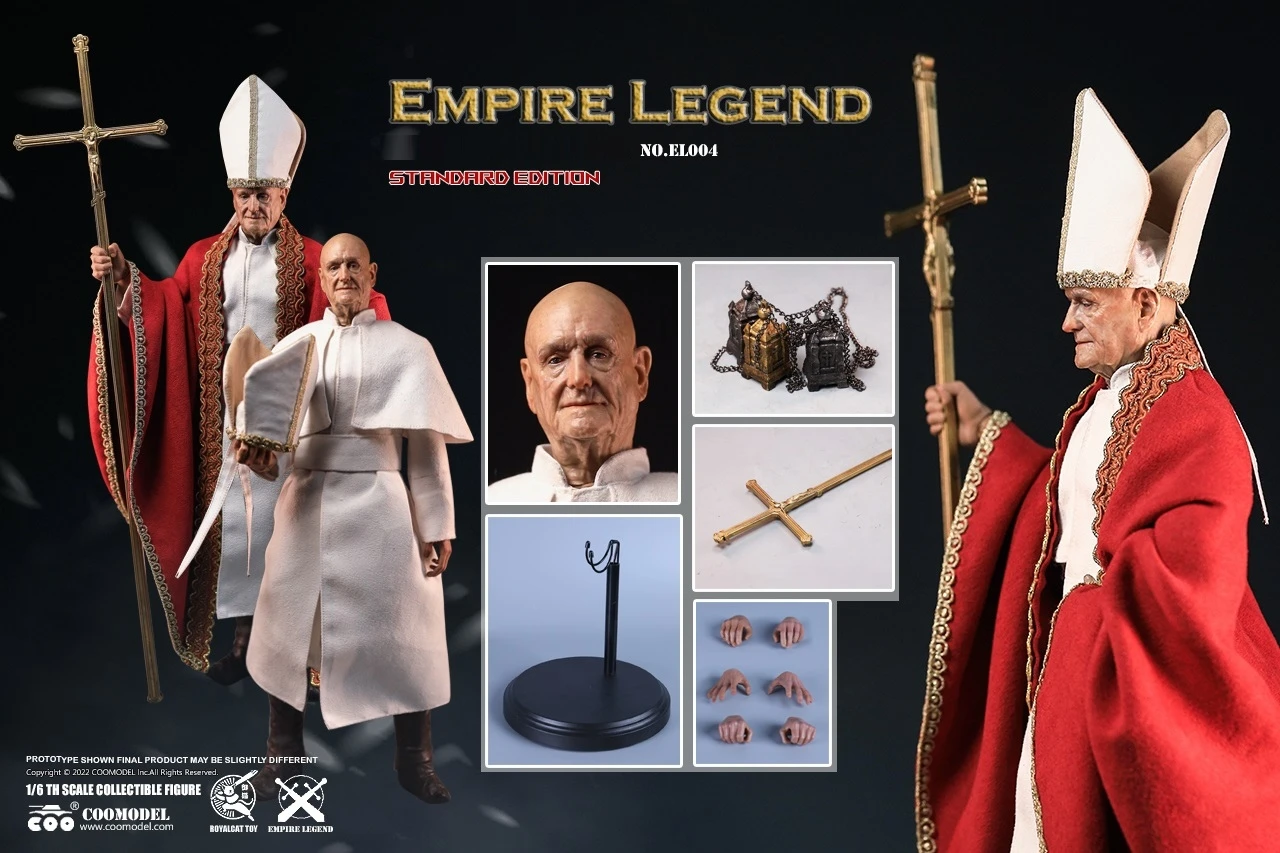 COOModel Legends Of Empires: Holy War High Priest 1/6 Scale Action Figure Standard Edition EL004 17 COOModel Legends Of Empires: Holy War High Priest 1/6 Scale Action Figure Standard Edition EL004 - Image 15