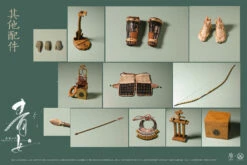 JPT Design X Pop Costume Japanese Female Samurai Aoiro (Blue Girl) 1/6 Scale Action Figure Heavy Cloud Version JPT002 -US Model Figures Sales 2024 195928sfk6fxe0q2qfkfgf 26203.1666806517